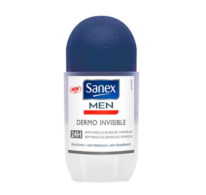 Sanex Deo-Zerstäuber Men Dermo Invisible Deodorant Roll-On 50ml von Sanex