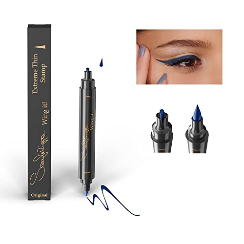 The Original Sanfilippo Wing it! Eyeliner Stempel Stift - Extrem Schmaler Stempel- Aquamarine von Sanfilippo