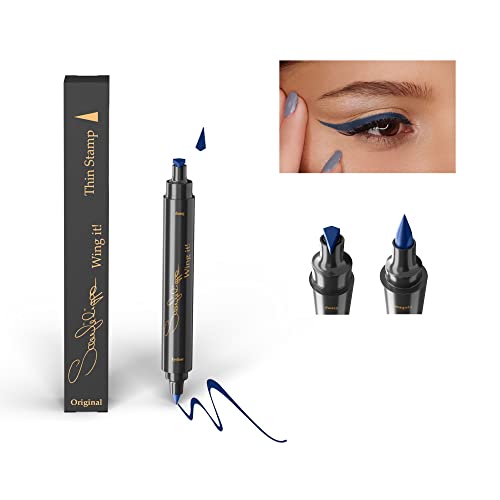 The Original Sanfilippo Easy Wing Eyeliner – Schmaler Stempel- Aquamarine von Sanfilippo