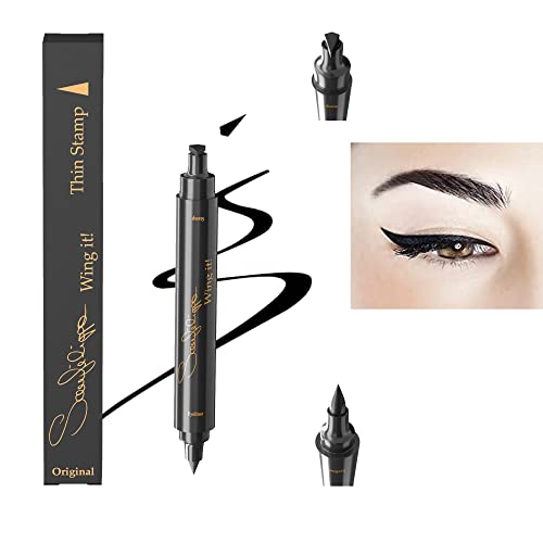 The Original Sanfilippo Wing It!Eye- Wing Stamp- Eyeliner mit Stempel – Schmaler Stempel- schwarz von Sanfilippo