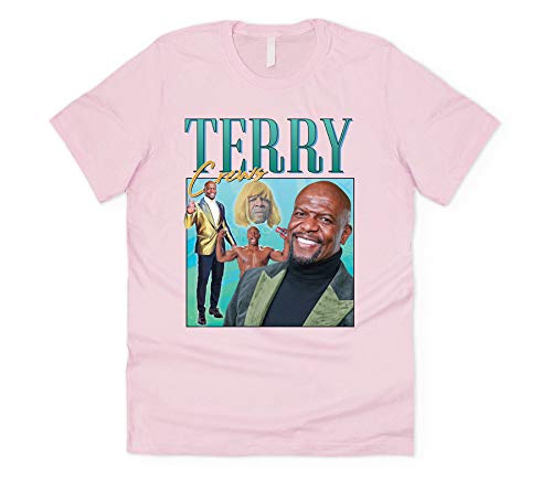 Sanfran Clothing Terry Crews Homage Funny Gym Icon Legend Brooklyn 99 Party T-Shirt Gr. L, hellrosa von Sanfran Clothing