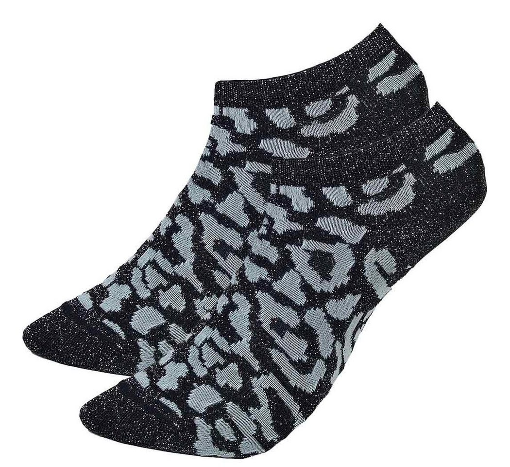 Sangiacomo Basicsocken mit Leopardenmuster (Packung, 1-Paar, 1 Paar) mit dezentem Glanz von Sangiacomo