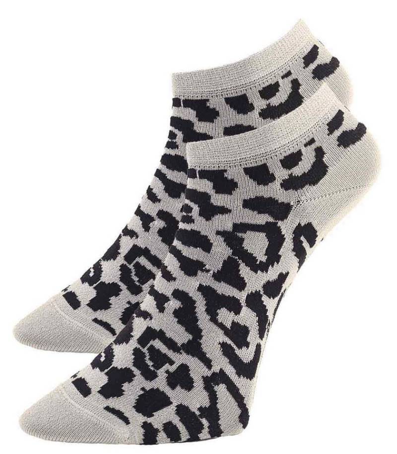 Sangiacomo Basicsocken mit Leopardenmuster (Packung, 1-Paar, 1 Paar) mit dezentem Glanz von Sangiacomo