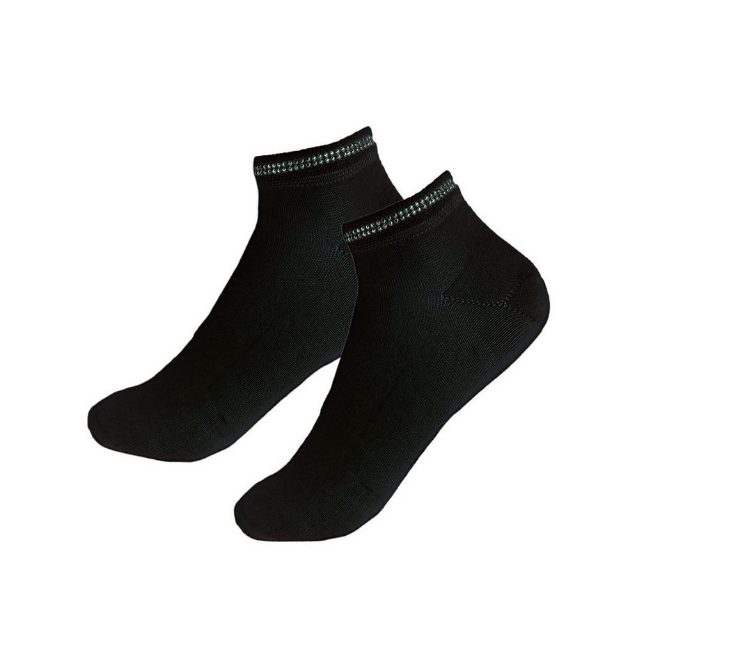 Sangiacomo Kurzsocken mit zierlichen Nieten am Saum (Packung, 1-Paar) aus hautfreundlicher Baumwolle von Sangiacomo