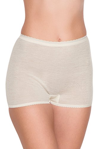 SUSA Woll Pagenschlüpfer Damen Wolle I Bequeme Unterwäsche für Frauen I Elastisch, mit hohem I Gute Wärmeisolation I Slip Damen von Sangora