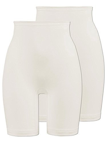 Sangora 2er Sparpack Damen-Slip 8050890 = L in wollweiss von Sangora