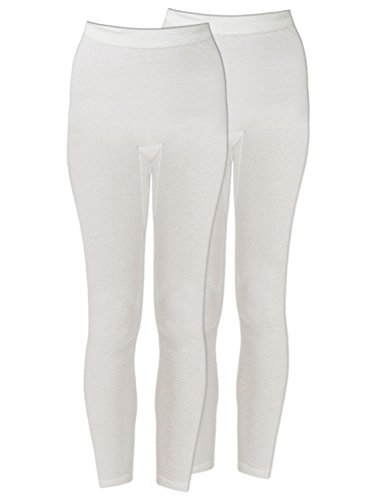 Sangora 2er Sparpack Damen Unterhose 8010770 = L in wollweiss-wollweiss von Sangora