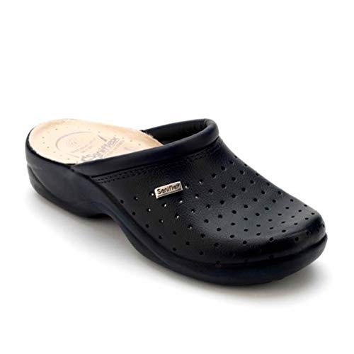Saniflex Sanitaria Slippers Certified, Item 64110 Col. Blue Made in Italy - Number of 37 Colours See Photo von Saniflex