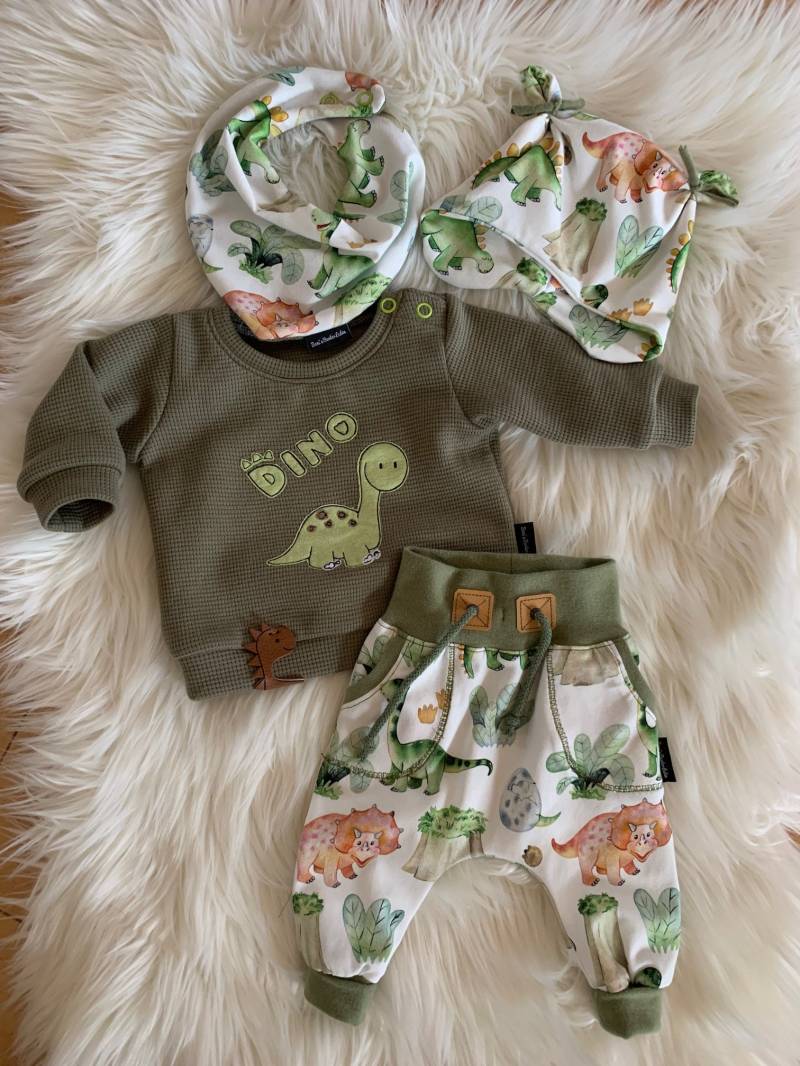Newborn-Set, Gr. 56, Dino von SanisBunterLaden