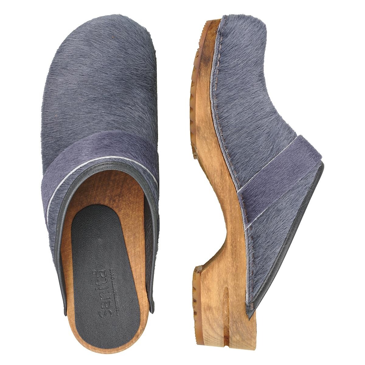 Sanita Caroline Clogs W Grau, Größe: 35, Damen, Holzclogs von Sanita