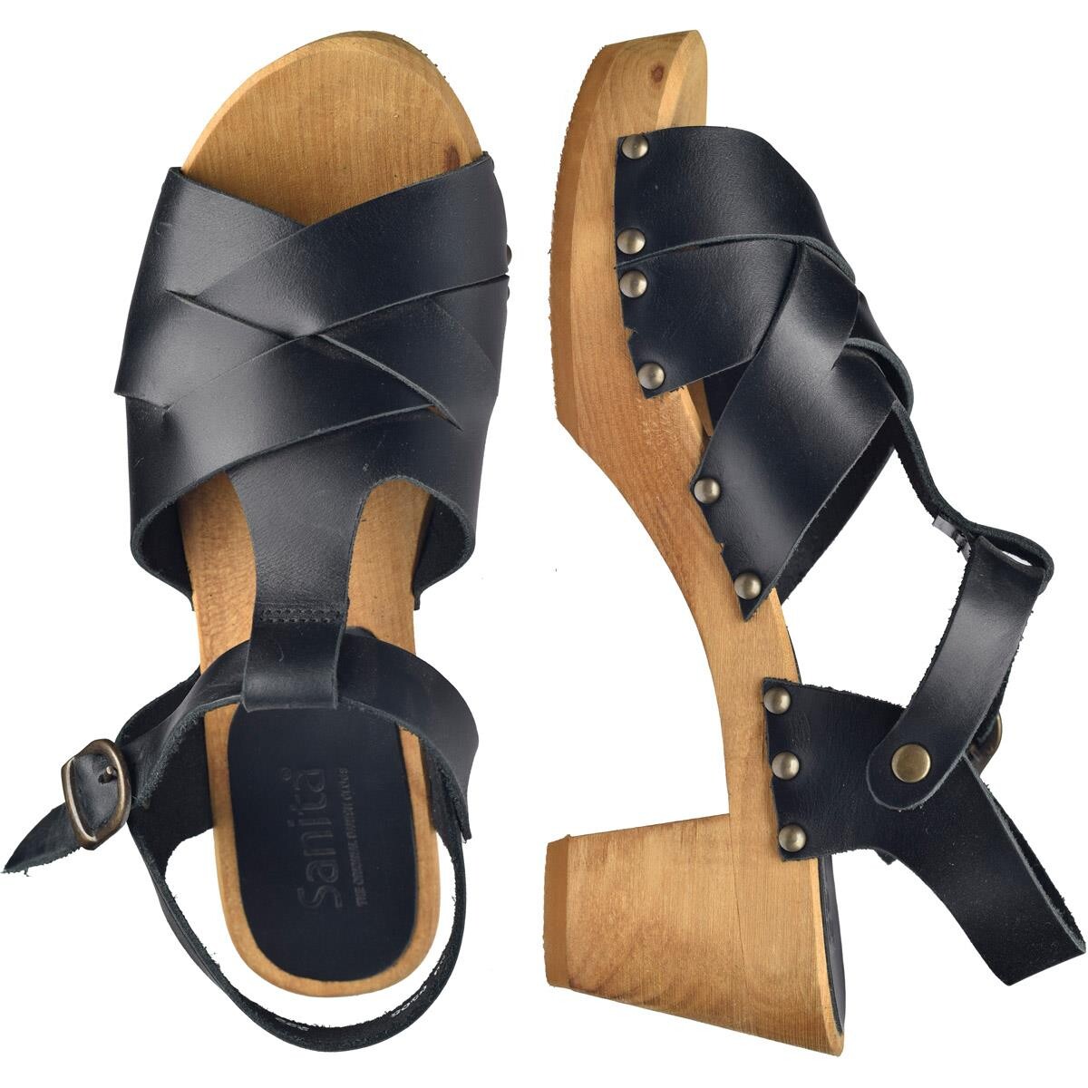 Sanita Falo Sandal Schwarz, Größe: 36, Damen von Sanita