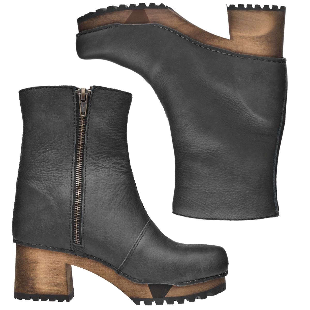 Sanita Hella Flex Stiefel Schwarz, Größe: 35, Damen von Sanita