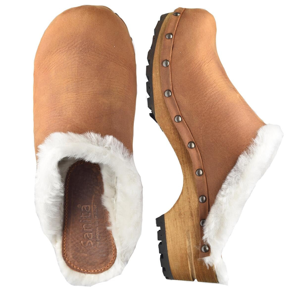 Sanita Hese Clogs Braun, Größe: 36, Damen, Holzclogs von Sanita