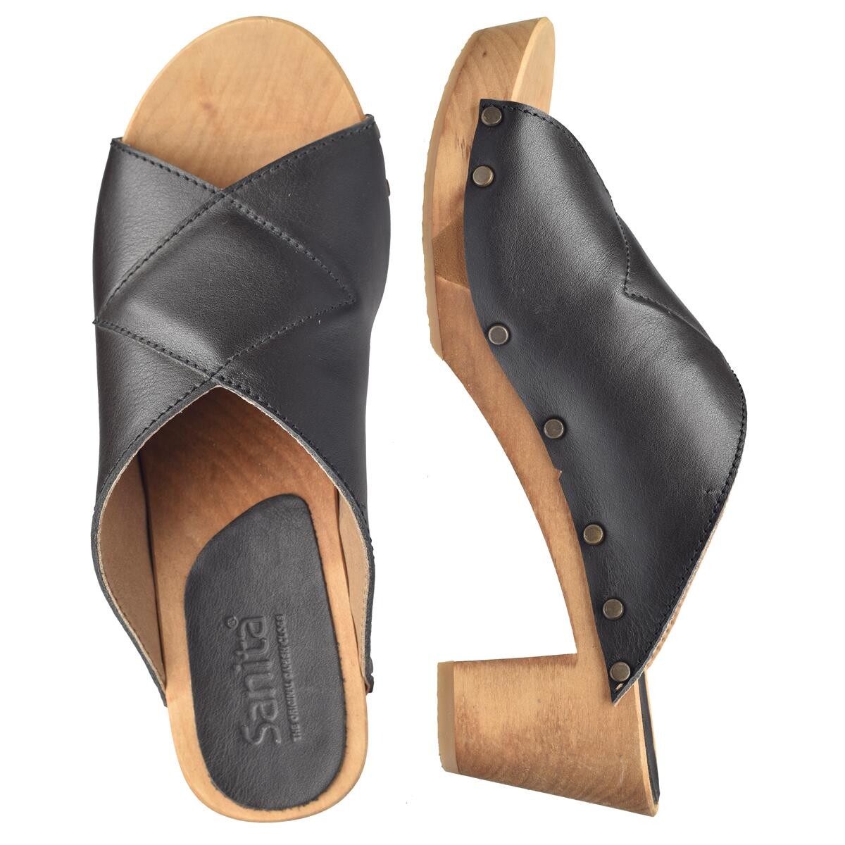 Sanita Kelo Flex Sandal Schwarz, Größe: 36, Damen von Sanita