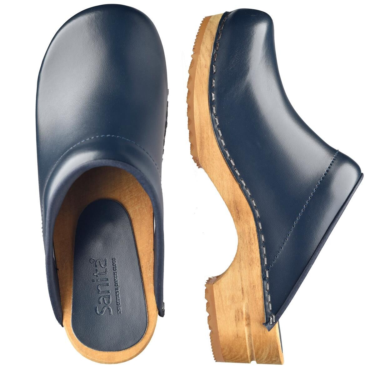 Sanita Lars Clogs M Blau, Größe: 44, Mann, Holzclogs von Sanita