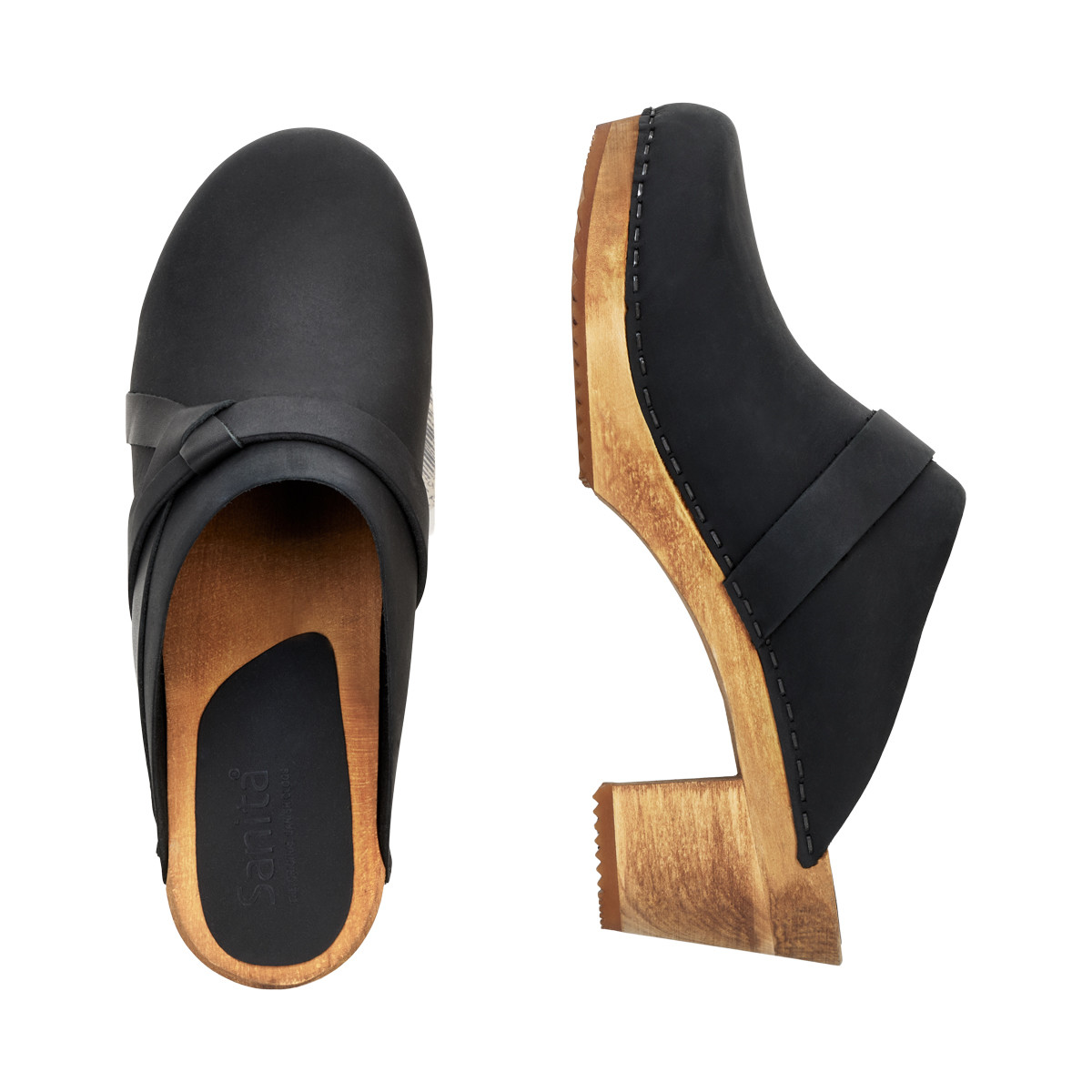 Sanita Manuella Clogs Schwarz, Größe: 39, Damen, Holzclogs Sanita Manuella Clogs Schwarz, Größe: 39, Damen, Holzclogs von Sanita