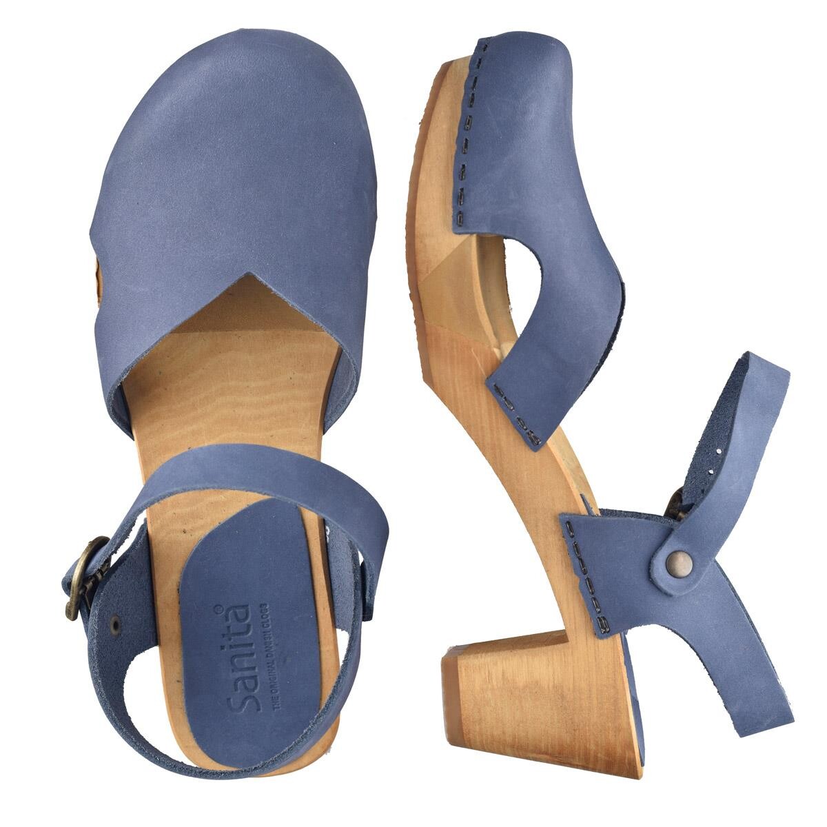 Sanita Matrix Flex Sandal Blau, Größe: 38, Damen von Sanita