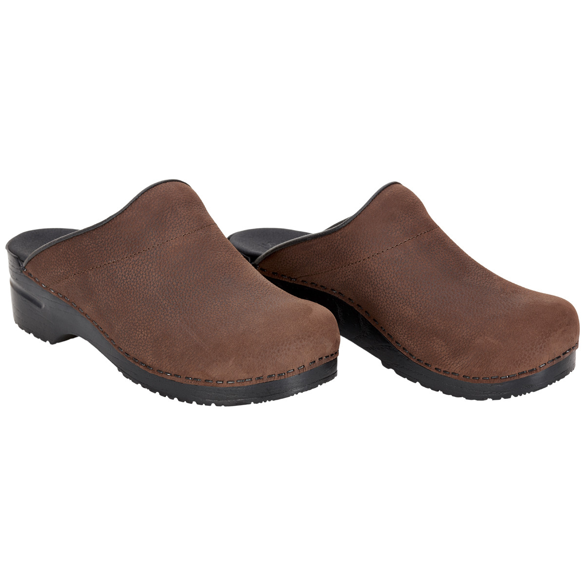 Sanita Original Karl Oil Clogs Braun, Größe: 40, Mann, Holzclogs von Sanita