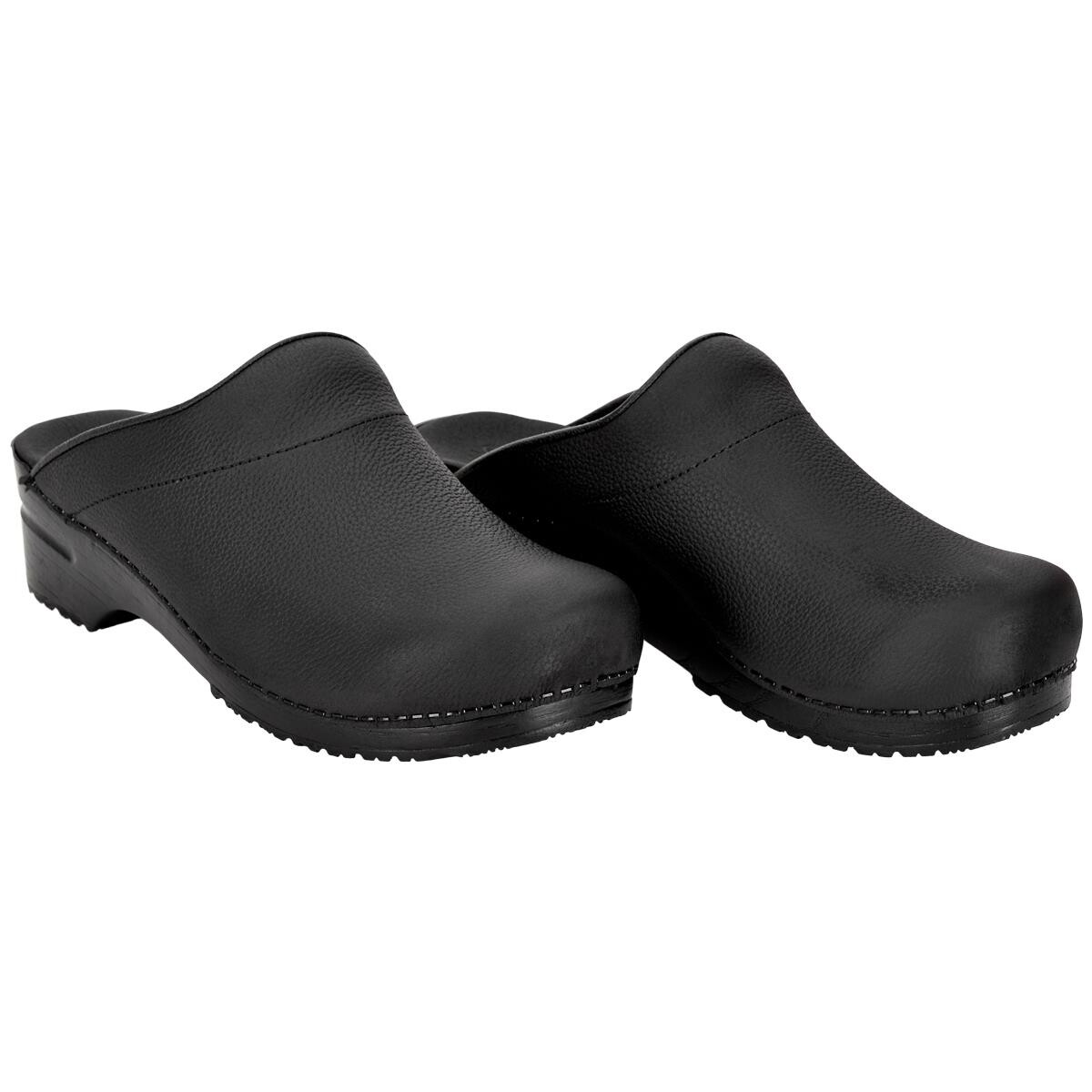 Sanita Original Karl Oil Clogs Schwarz, Größe: 40, Mann, Holzclogs von Sanita