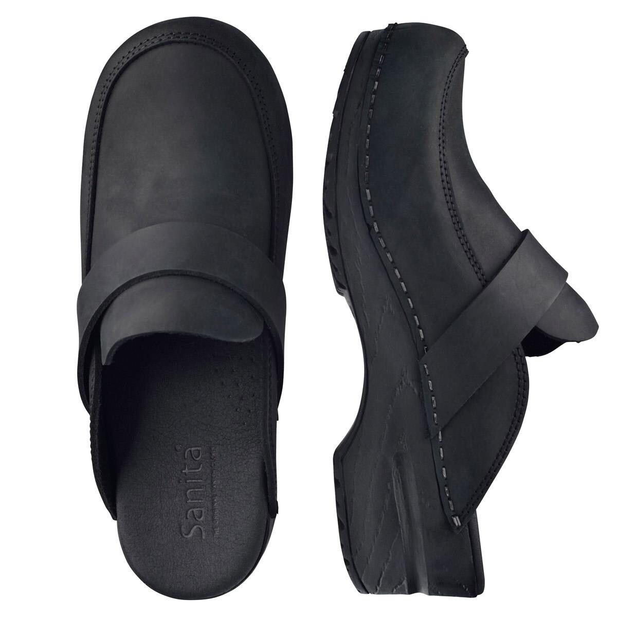 Sanita Original Knaus Clogs Schwarz, Größe: 39, Damen, Holzclogs Sanita Original Knaus Clogs Schwarz, Größe: 39, Damen, Holzclogs von Sanita