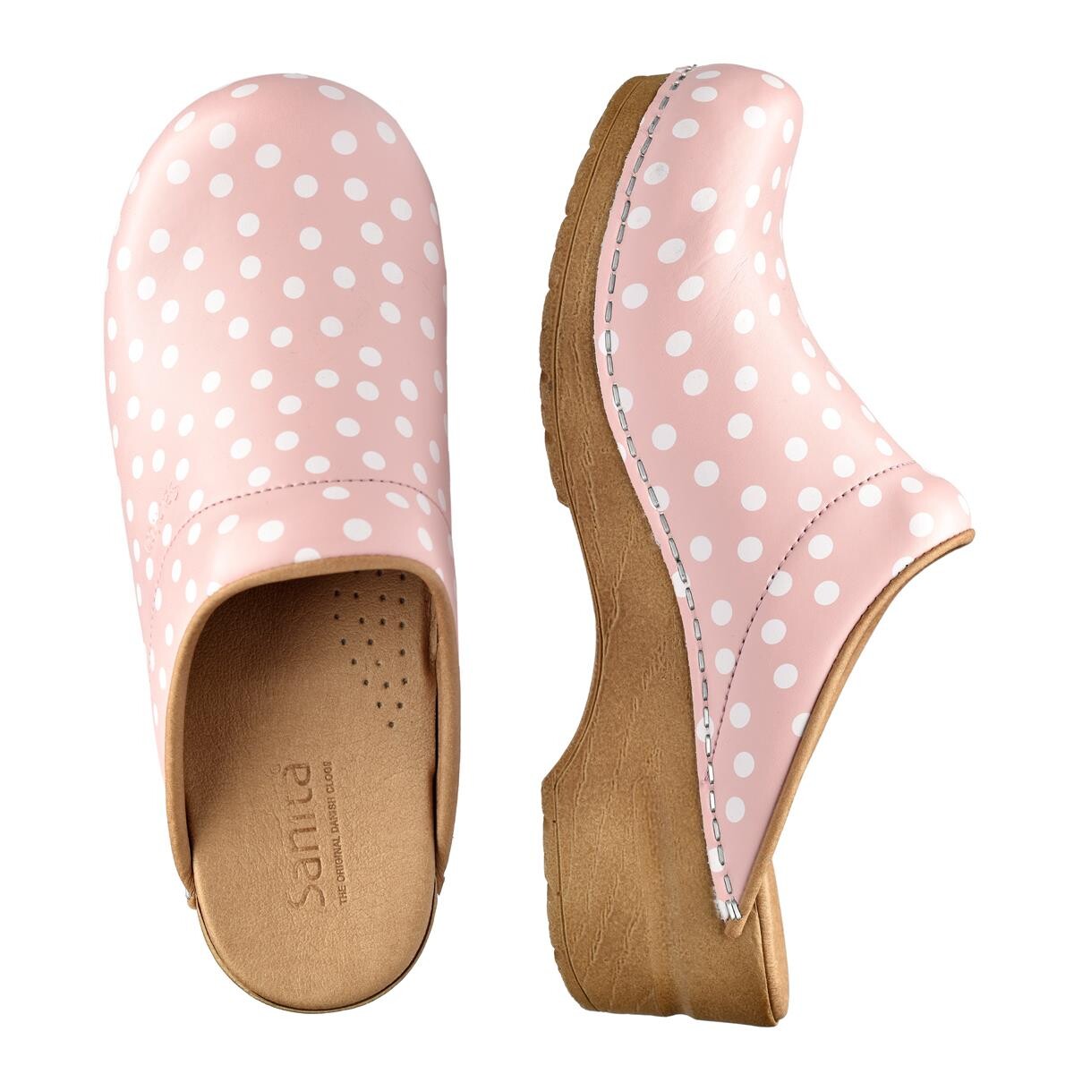 Sanita Original Sanne Clogs Rosa, Größe: 39, Holzclogs von Sanita