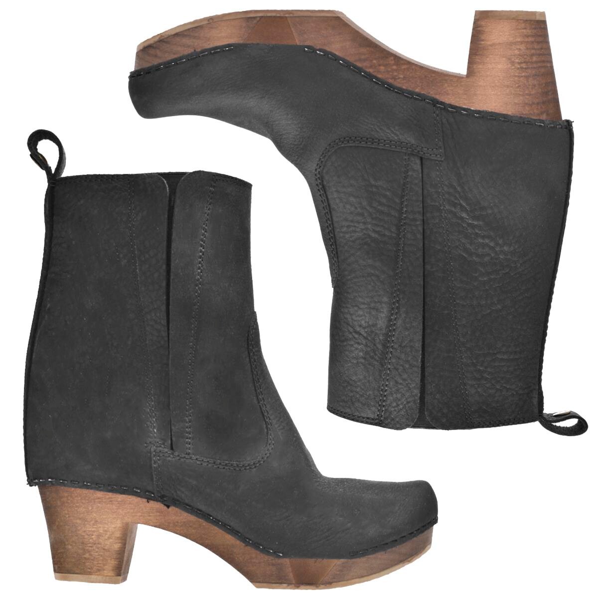 Sanita Rina Flex Stiefel Schwarz, Größe: 35, Damen von Sanita