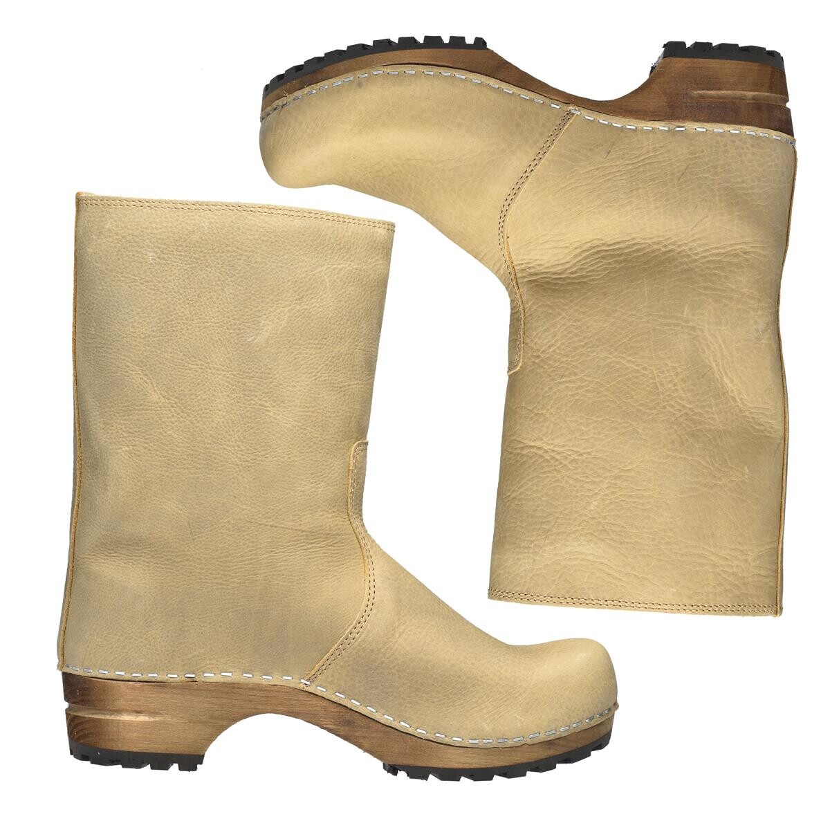 Sanita Risotto Stiefel Beige, Größe: 35, Damen von Sanita