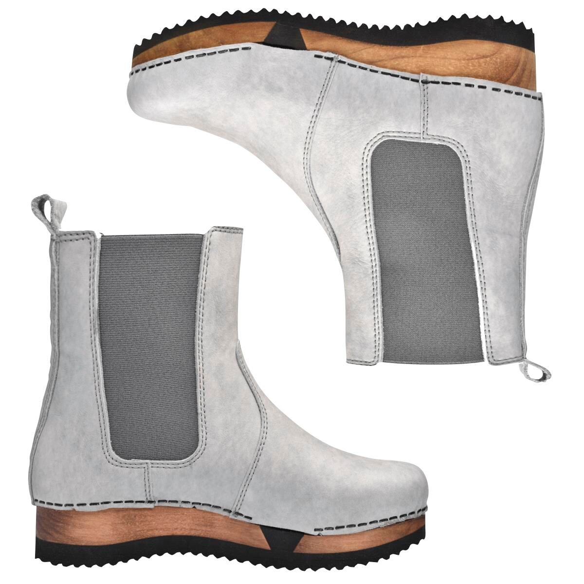 Sanita Rumi Flex Stiefel Grau, Größe: 35, Damen von Sanita