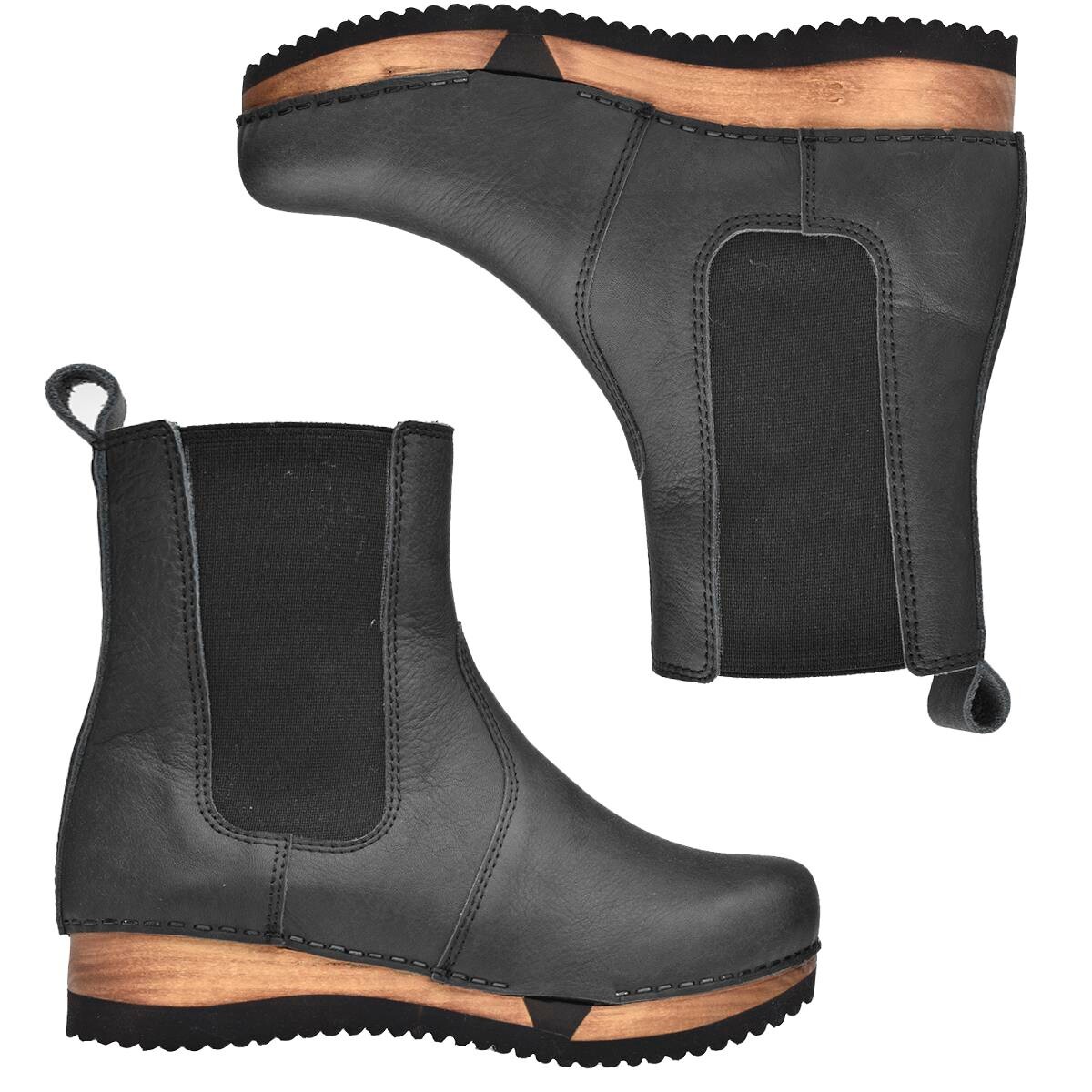 Sanita Rumi Flex Stiefel Schwarz, Größe: 35, Damen von Sanita