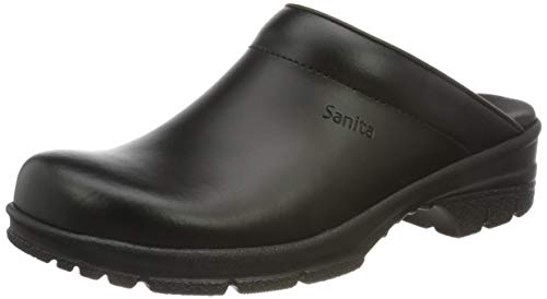 Sanita San Duty Clogs offen schwarz OB+A+E+FO WRU+SRC von Sanita