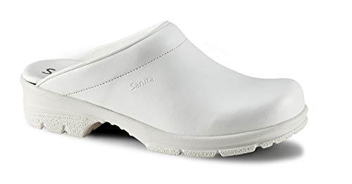 Sanita San Duty Clogs offen weiß OB+A+E+FO WRU+SRC von Sanita