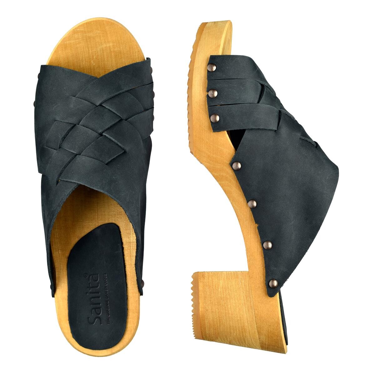 Sanita Tana Sandal Schwarz, Größe: 39, Damen von Sanita