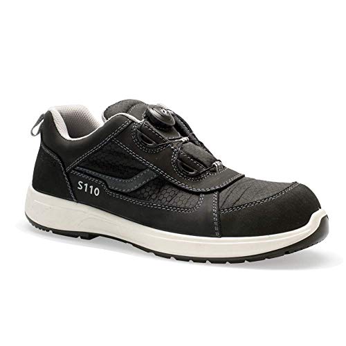 Sanita Unisex Construction Shoe, Black, 39 EU von Sanita