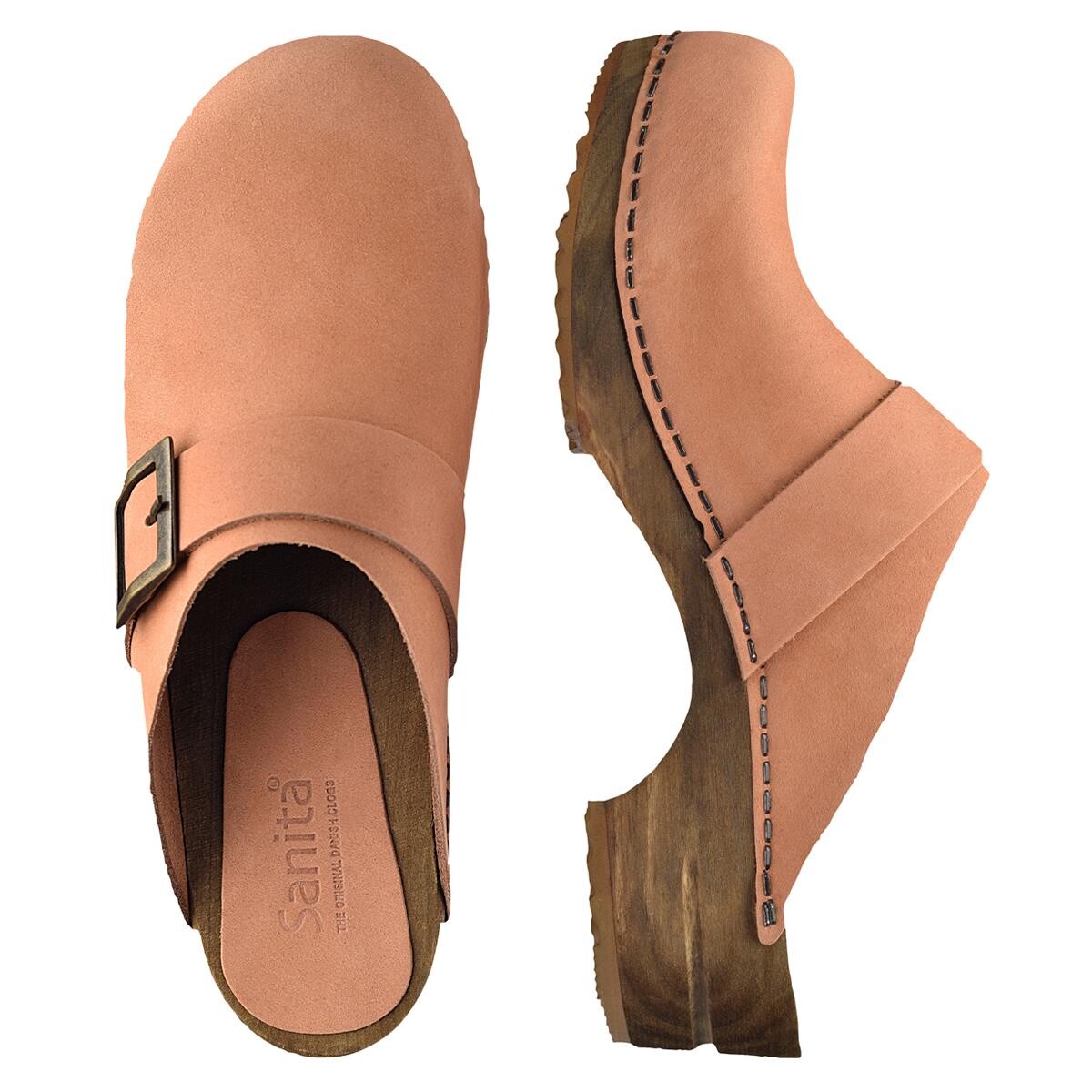 Sanita Urban Clogs Orange, Größe: 37, Damen, Holzclogs von Sanita