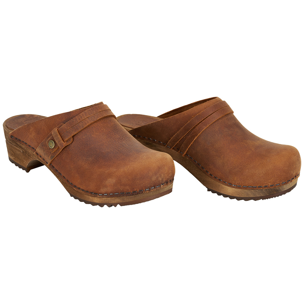 Sanita Ursana Clogs Braun, Größe: 37, Damen, Holzclogs von Sanita