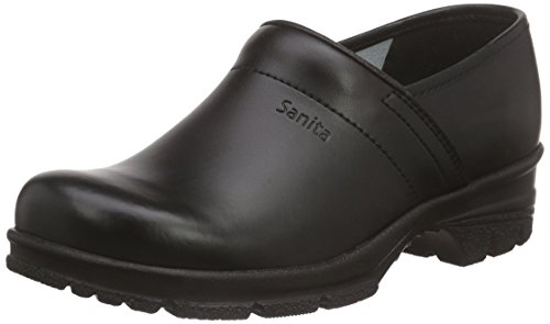 Sanita Workwear Unisex San-Duty Closed-O2 Clogs, Schwarz (Black 2), 44 EU von Sanita