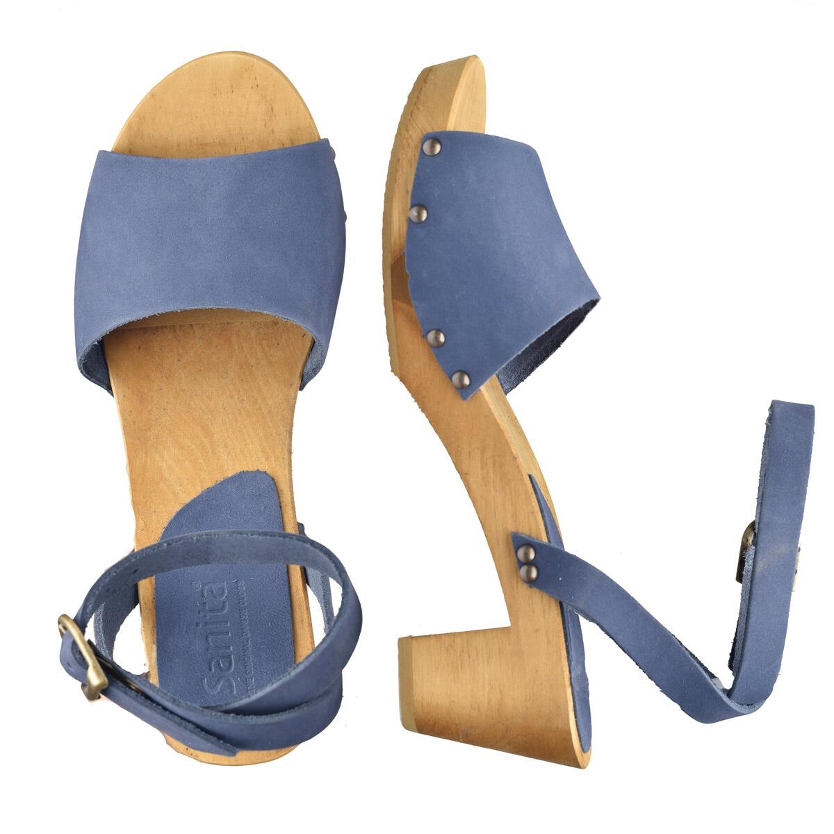 Sanita Yara Flex Sandal Blau, Größe: 35, Damen von Sanita