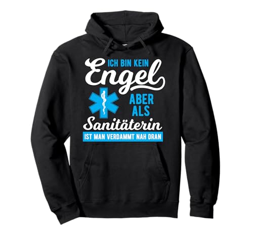 Rettungssanitäterin Sanitäter Damen Krankenwagen Sanitäterin Pullover Hoodie von Sanitäter Kostüm Notfallsanitäterin Rettungsdienst