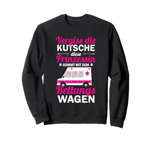 Sanitäterin Notärztin Rettungsdienst Frauen Lustiger Spruch Sweatshirt von Sanitäterin Geschenk Notarzt Rettungswagen