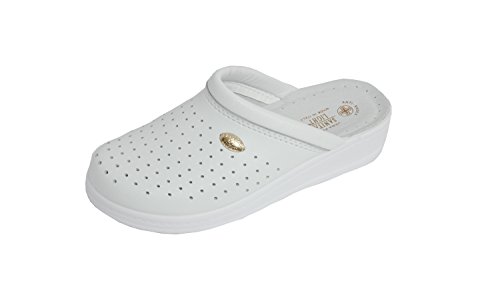 Sanital Light Damen-Hausschuhe, Weiß - Größe: 39 EU von Sanital Light