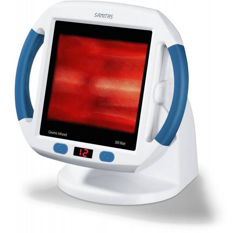 Sanitas Infrarotlampe SIL 45 - Infrarotlampe - weiss/blau von Sanitas