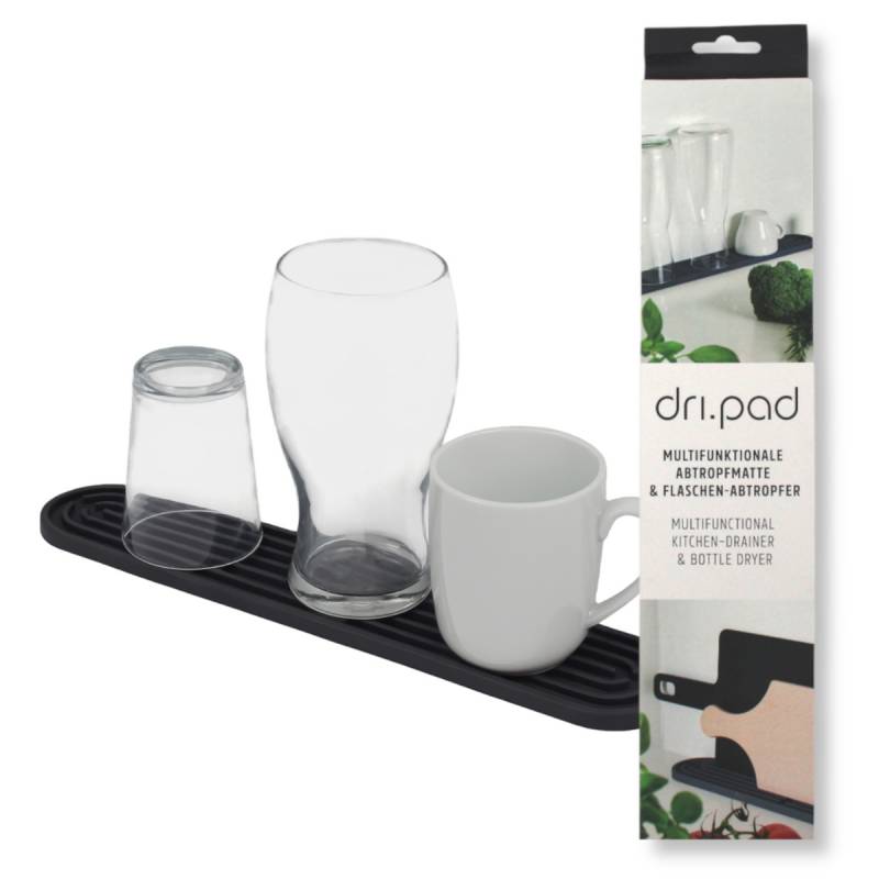 Sanni Shoo dri.pad Abtropfmatte Barmatte Abtropfer Trockner Silikon Basalt Sanni Shoo dri.pad Abtropfmatte Barmatte Abtropfer Trockner Silikon Basalt von Sanni Shoo