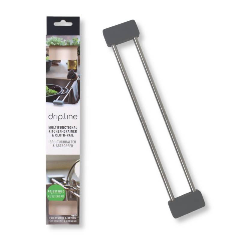 Sanni Shoo drip.line Spültuchhalter Abtropfhilfe Multitool Organizer ausziehbar Sanni Shoo drip.line Spültuchhalter Abtropfhilfe Multitool Organizer ausziehbar von Sanni Shoo