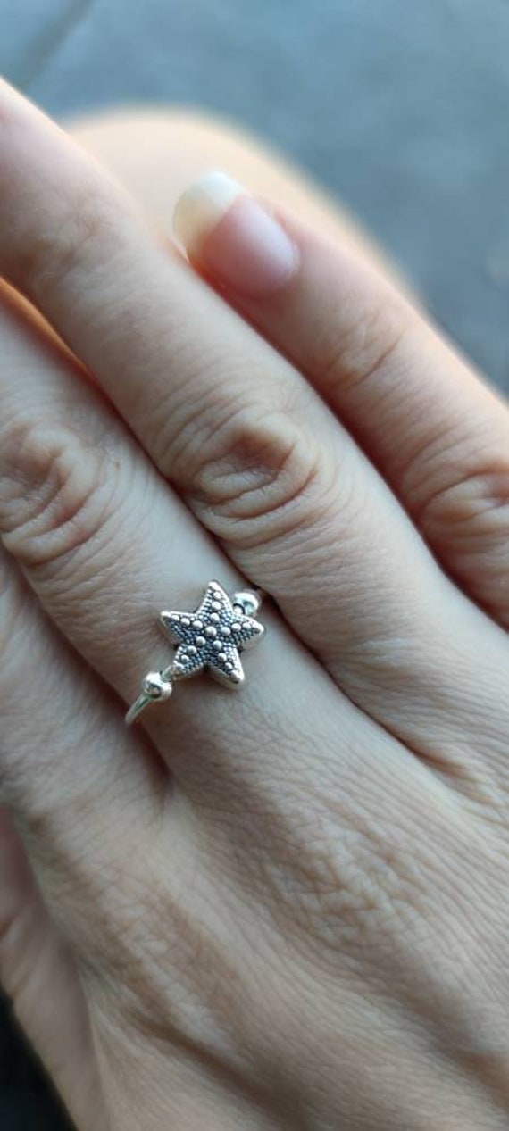 Anxiety-Ring, Fidget-Ring, Seestern, Maritimer Schmuck Anxiety-Ring, Fidget-Ring, Seestern, Maritimer Schmuck von SannisSideOfLife