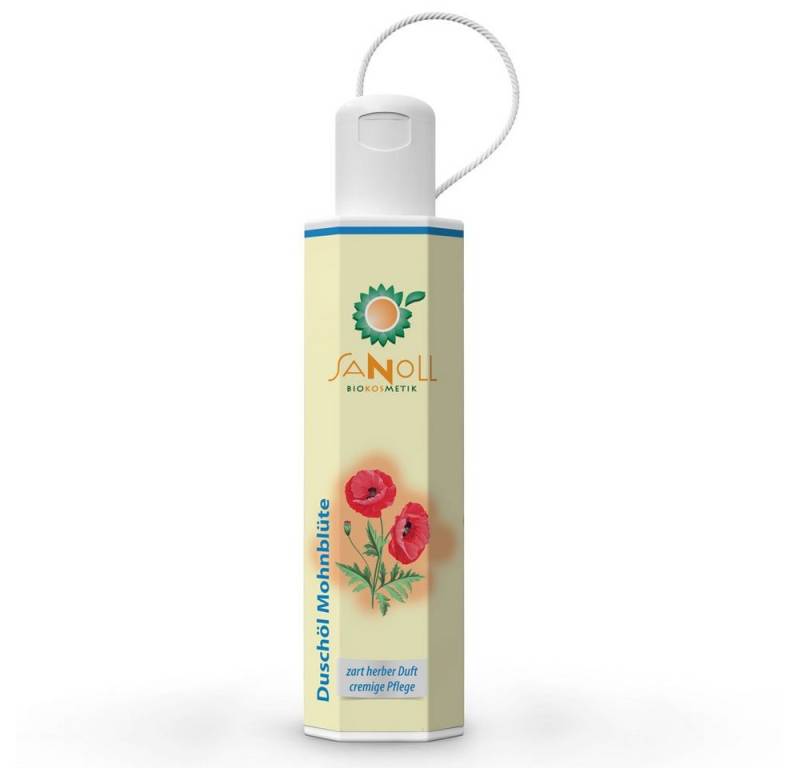 Sanoll Duschpflege Duschöl Mohnblüte, 200 ml von Sanoll