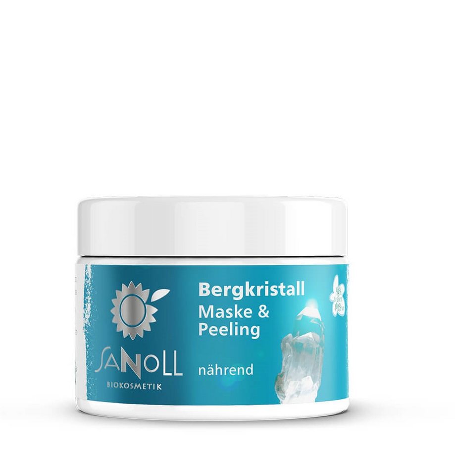 Sanoll Gesichtspeeling Bergkristall - Maske & Peeling nährend 30ml von Sanoll