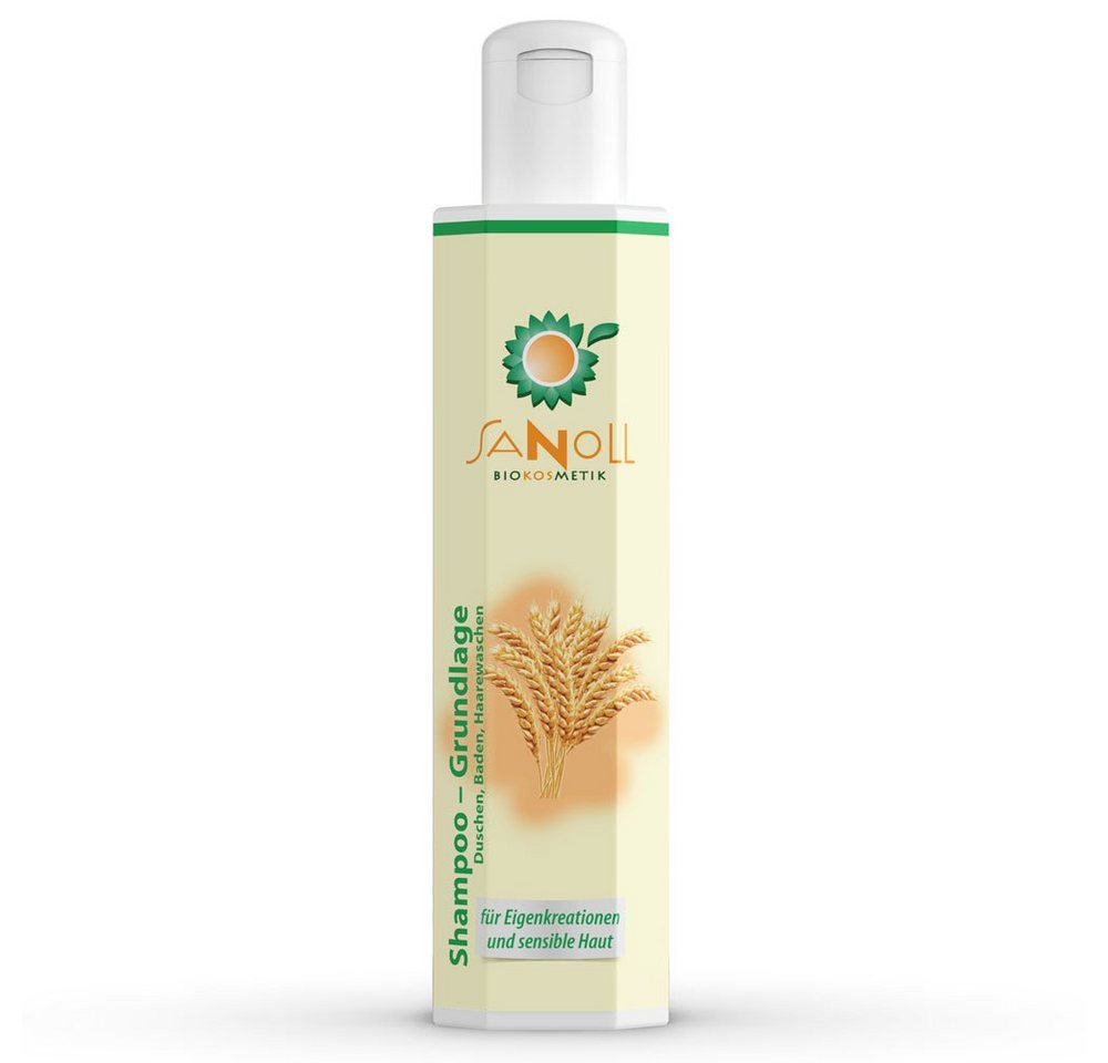 Sanoll Haarshampoo Shampoo Dusch-Bad Basis, 200 ml von Sanoll
