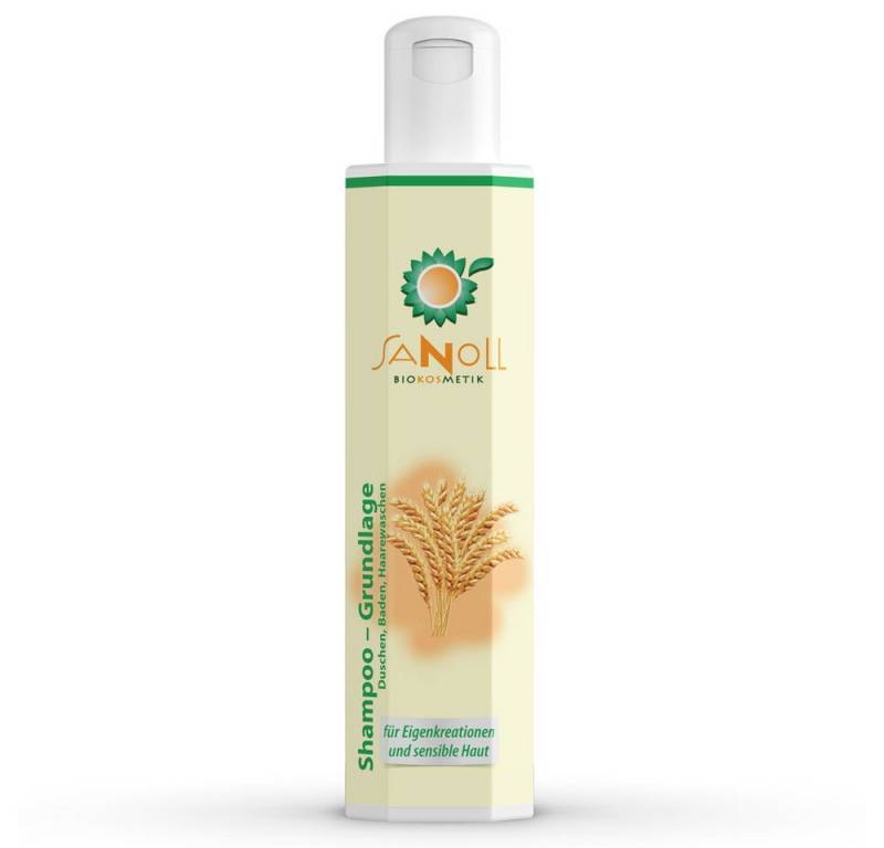 Sanoll Haarshampoo Shampoo Dusch-Bad Basis, 200 ml von Sanoll