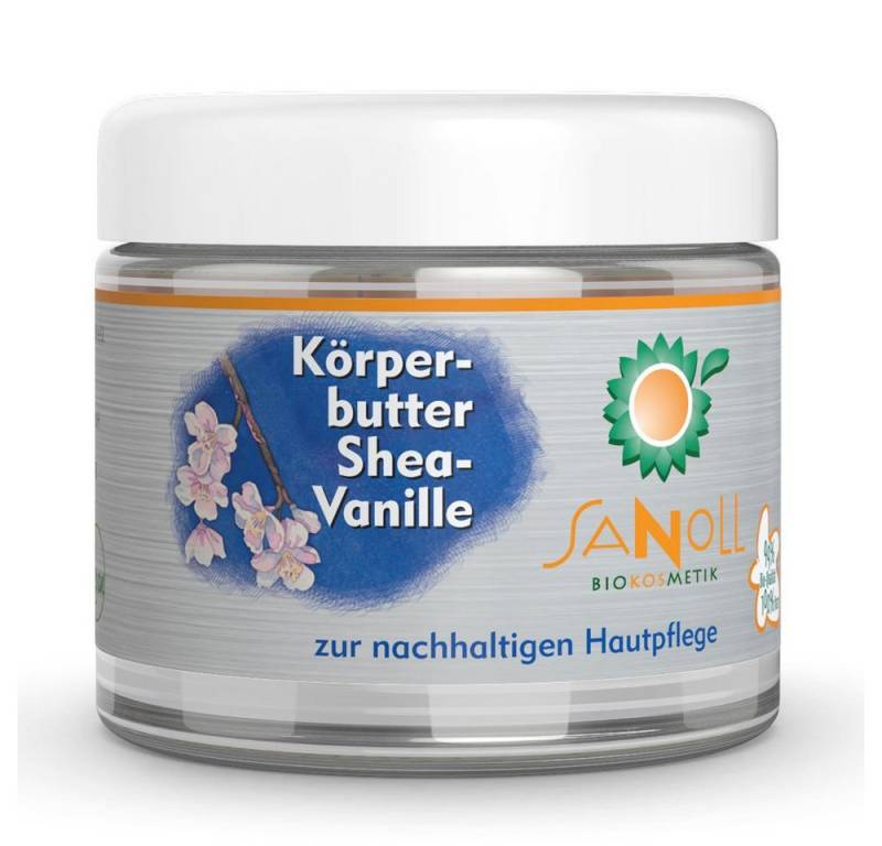 Sanoll Körperbutter Shea-Vanille, 100 ml von Sanoll
