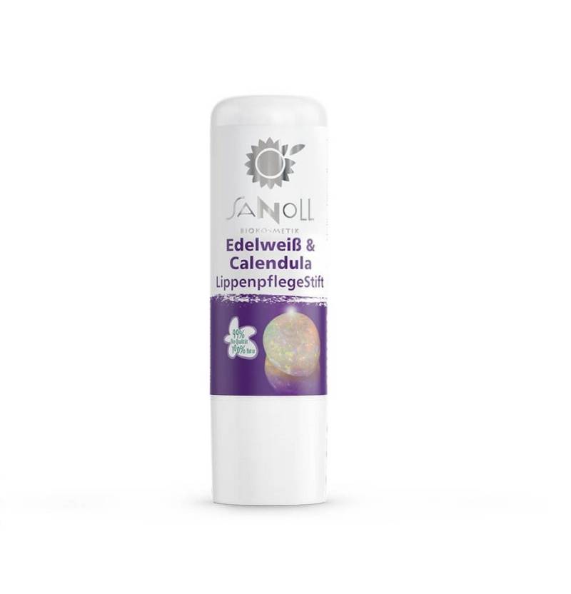 Sanoll Lippenpflegestift Edelweiß Calendula - Lippenpflegestift 4,5ml von Sanoll